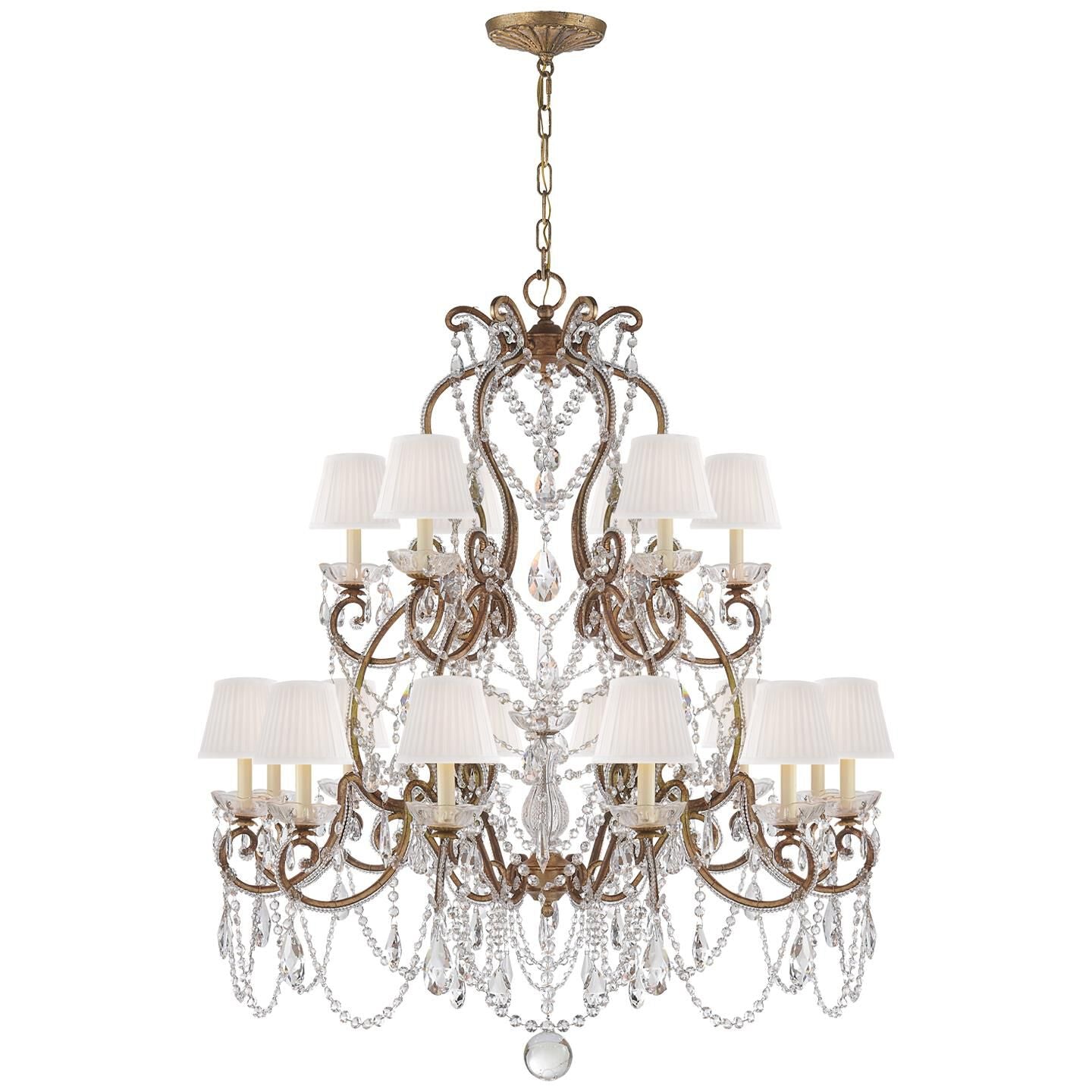 Ralph Lauren Ralph Lauren Adrianna 37 Inch 18 Light Chandelier Cp439853