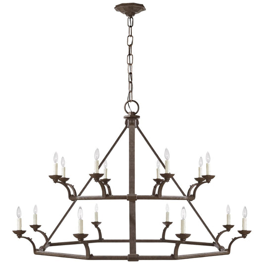 Ralph Lauren Ralph Lauren Robertson 65 Inch 16 Light Chandelier Cp439881