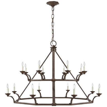 Ralph Lauren Ralph Lauren Robertson 65 Inch 16 Light Chandelier Cp439881