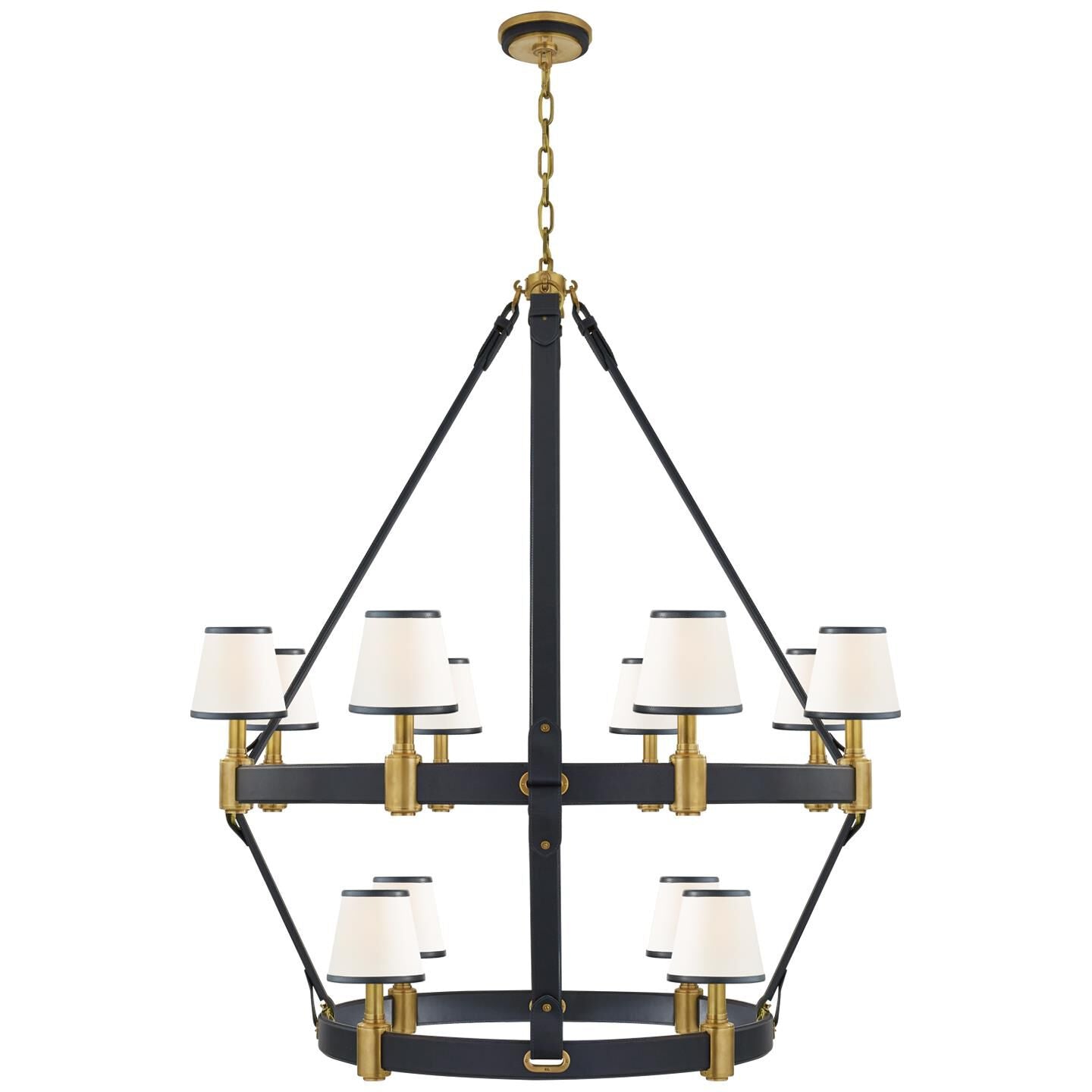 Ralph Lauren Ralph Lauren Riley 48 Inch 12 Light Chandelier Cp439887