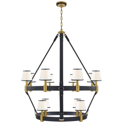 Ralph Lauren Ralph Lauren Riley 48 Inch 12 Light Chandelier Cp439887