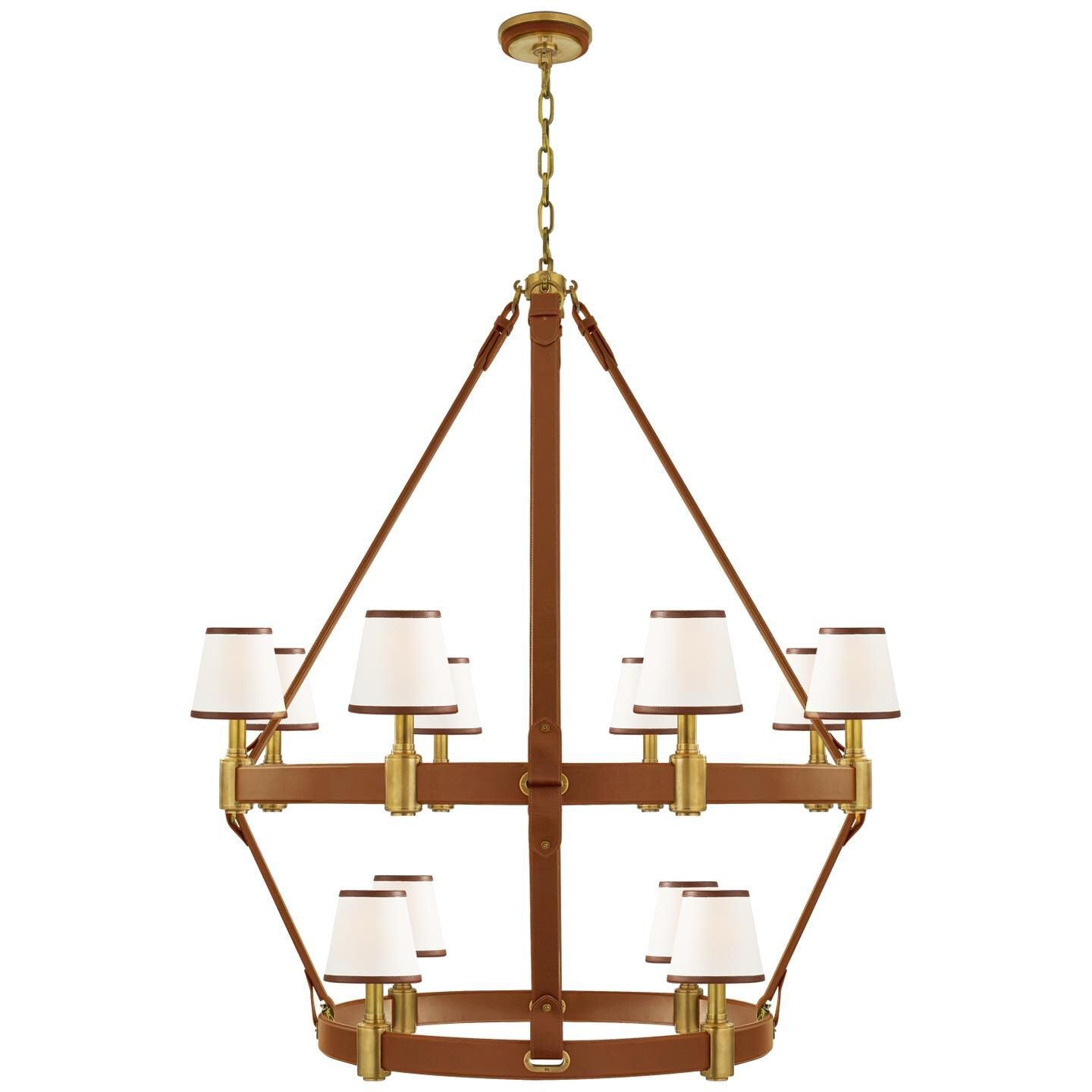 Ralph Lauren Ralph Lauren Riley 48 Inch 12 Light Chandelier Cp439887