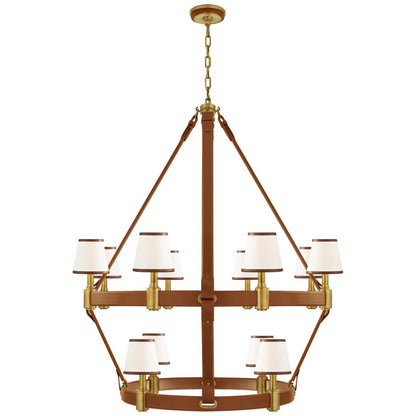 Ralph Lauren Ralph Lauren Riley 48 Inch 12 Light Chandelier Cp439887