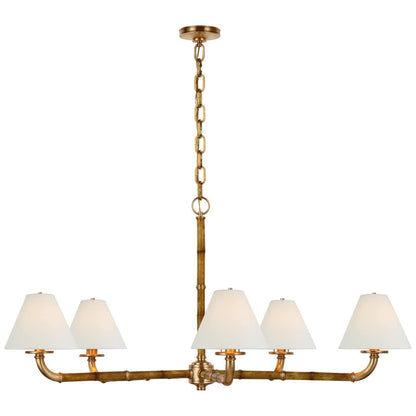 Ralph Lauren Ralph Lauren Dalfern 47 Inch 5 Light Led Chandelier Clearance Cp733833Ob