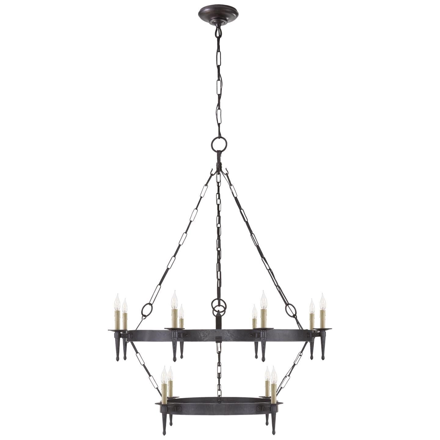 Ralph Lauren Ralph Lauren Branson 48 Inch 12 Light Chandelier Cp439910