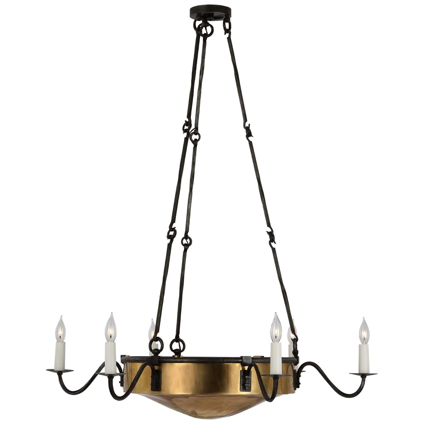 Ralph Lauren Ralph Lauren Ancram 35 Inch 6 Light Led Chandelier Cp739690