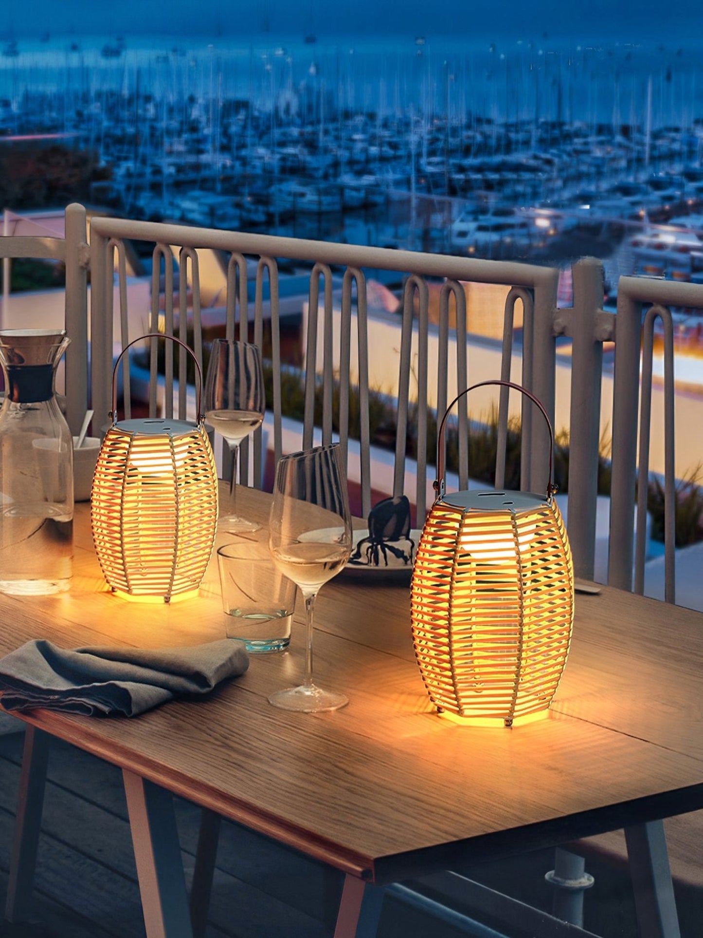 Lantern Built-in Battery Work lamp Table Lamp