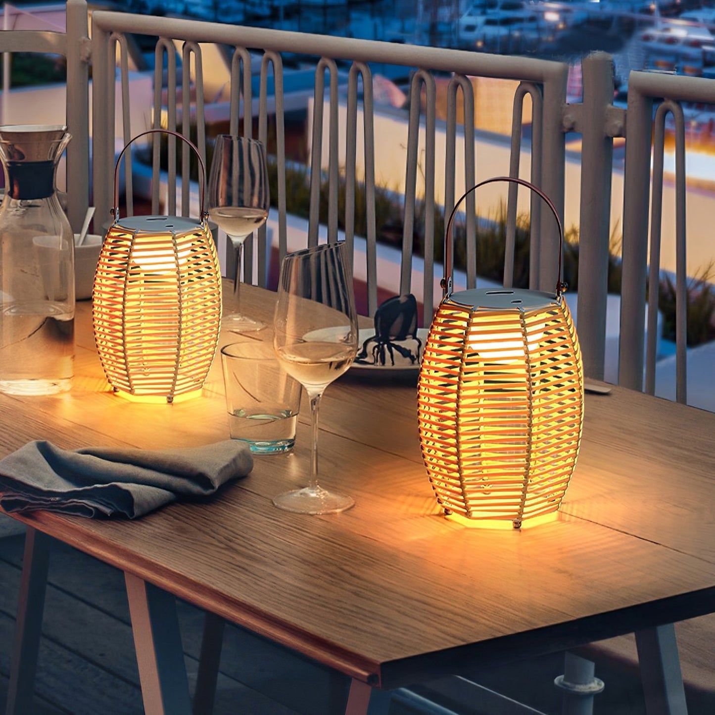 Lantern Built-in Battery Work lamp Table Lamp