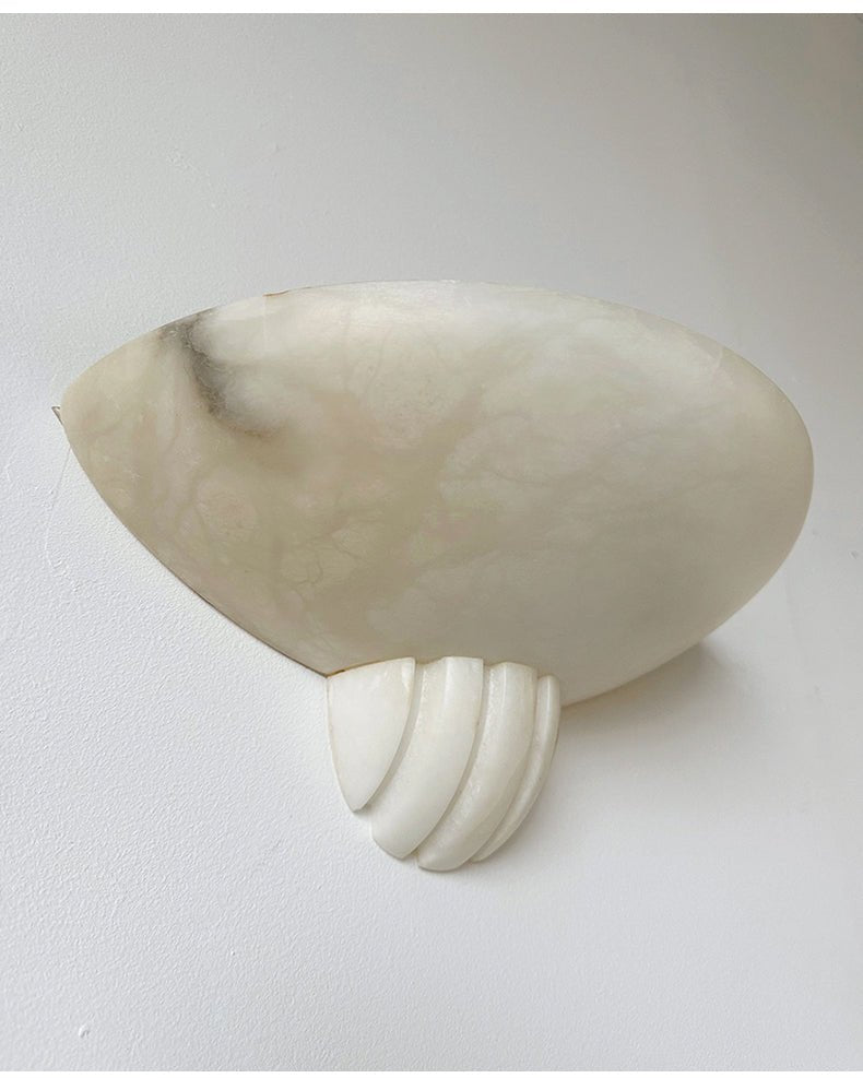 Rare Alabaster Wall Sconce
