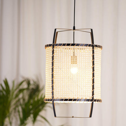 Rattan Cane Hanging light Pendant Light