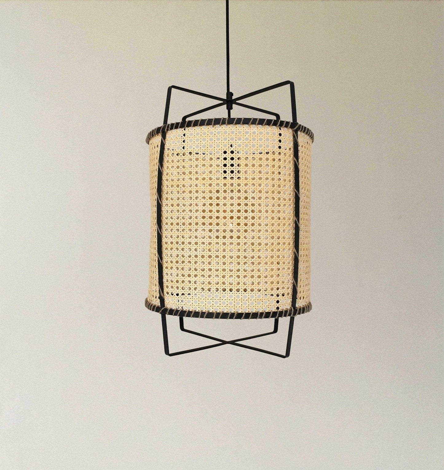 Rattan Cane Hanging light Pendant Light