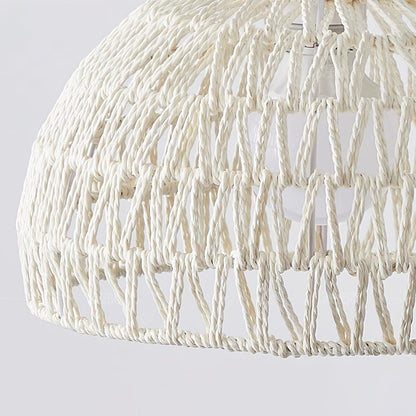 Rattan Arch Drop light Pendant Lamp