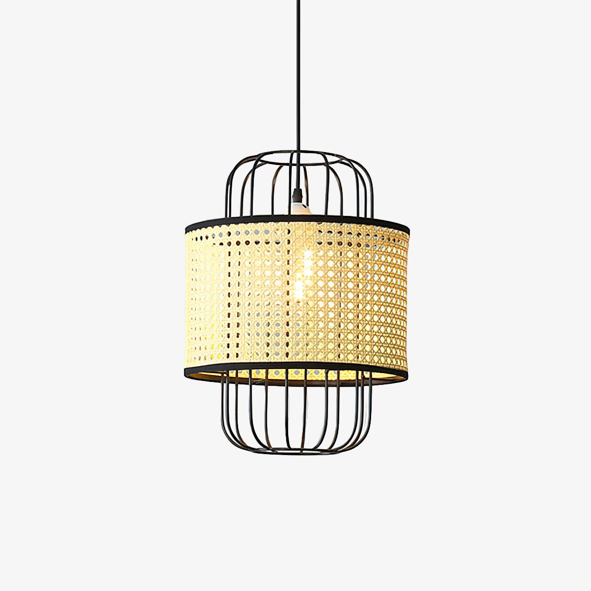 Rattan Aru Droplight Pendant Lamp