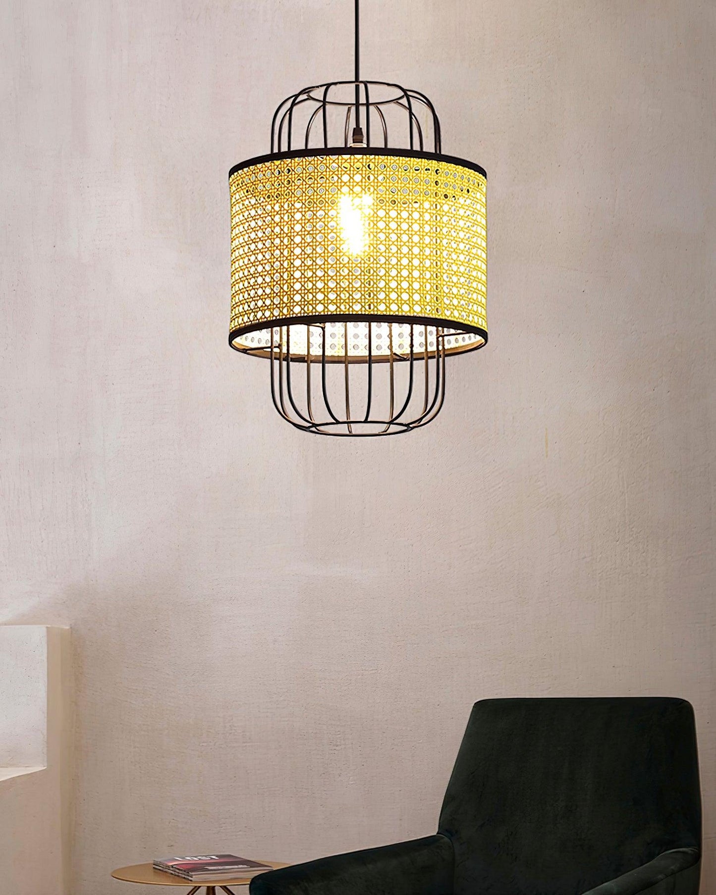 Rattan Aru Droplight Pendant Lamp