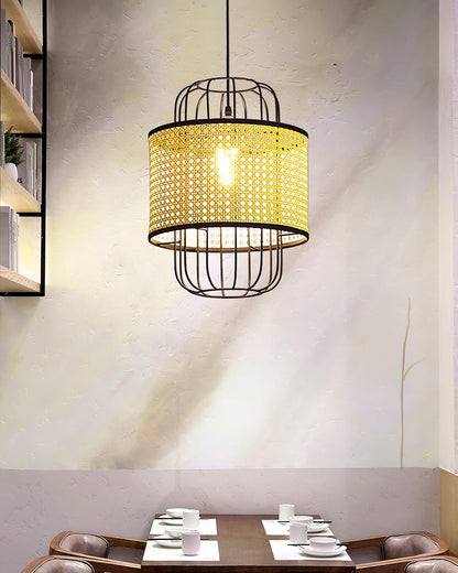 Rattan Aru Droplight Pendant Lamp