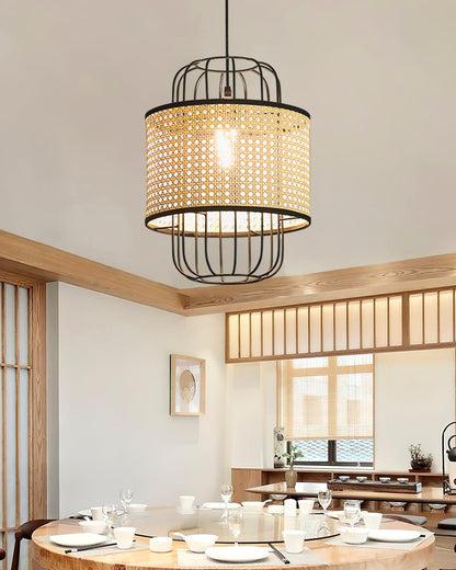 Rattan Aru Droplight Pendant Lamp