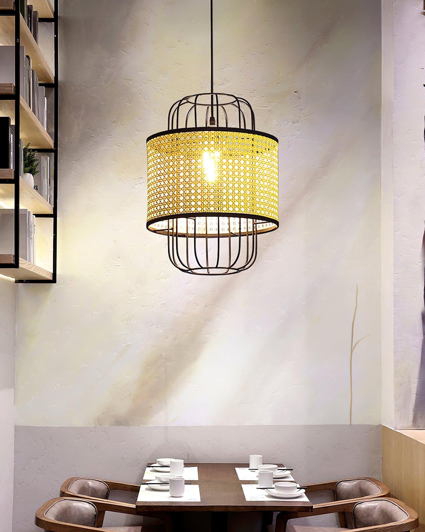 Rattan Aru Droplight Pendant Lamp