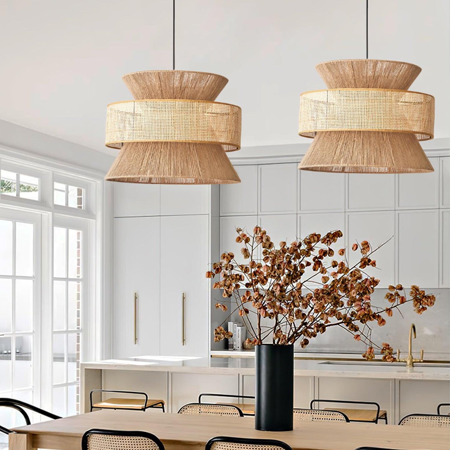 Rattan Bamboo Houselight Pendant Lamp