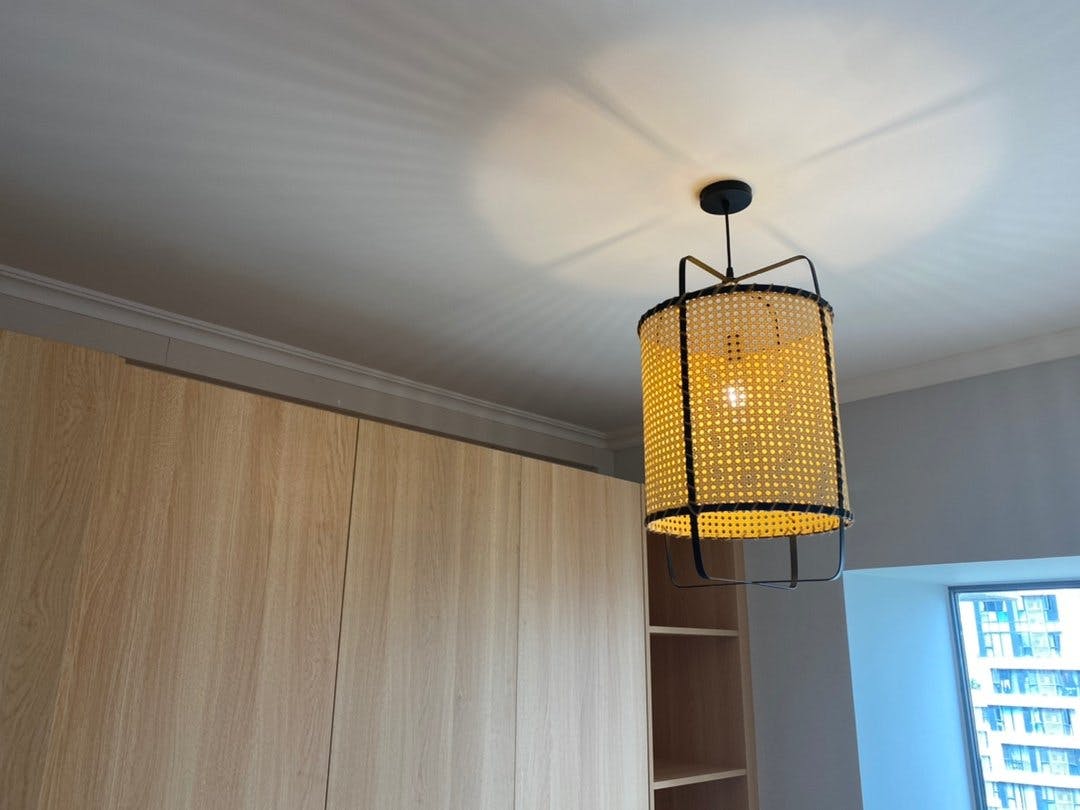 Rattan Cane Hanging light Pendant Light