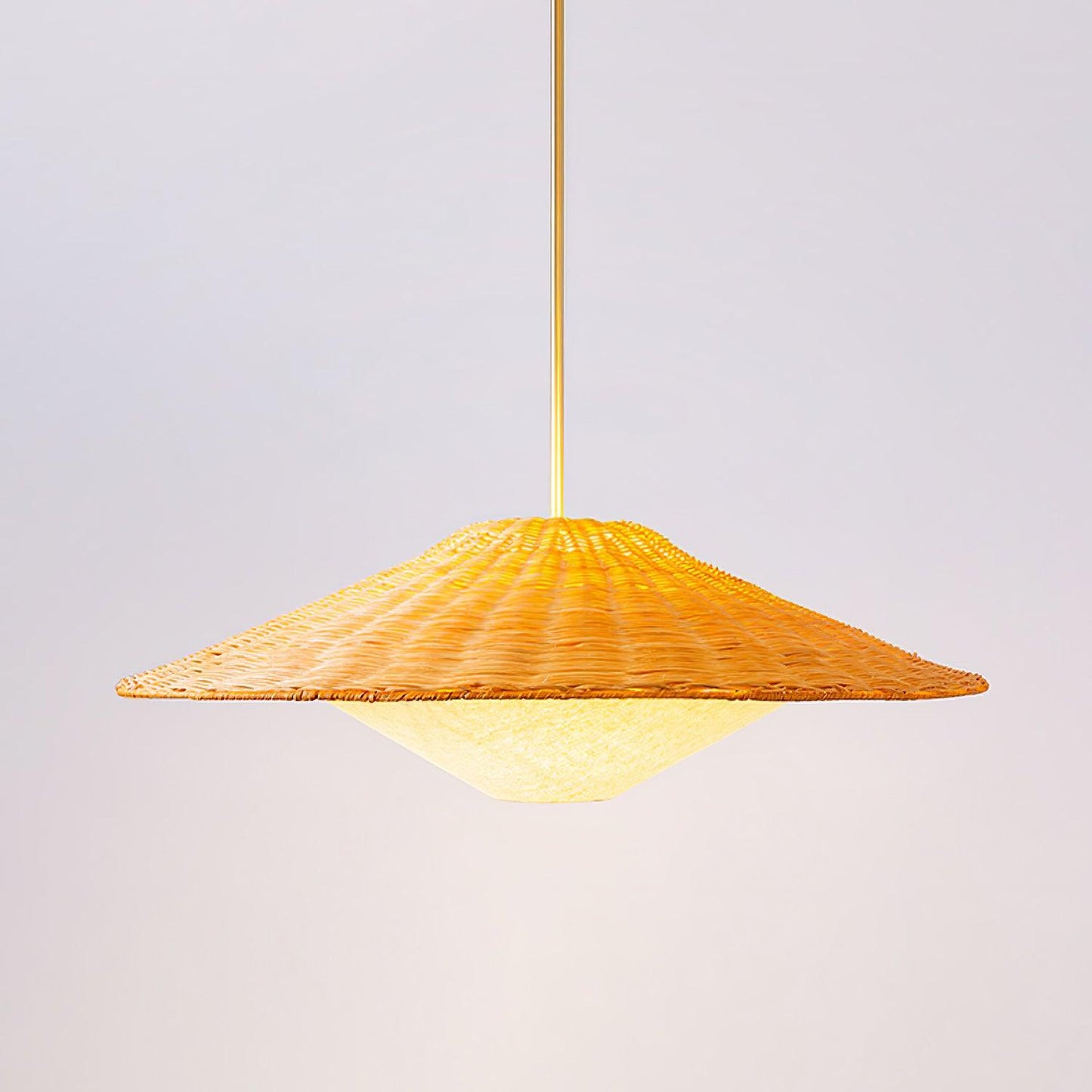 Rattan Hat Houselight Pendant Light