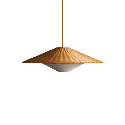 Rattan Hat Houselight Pendant Light