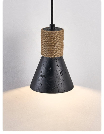 Ravena Rope Cone Pendant Lamp