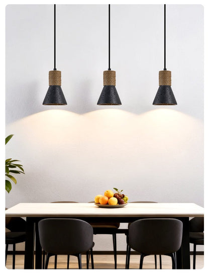 Ravena Rope Cone Pendant Lamp
