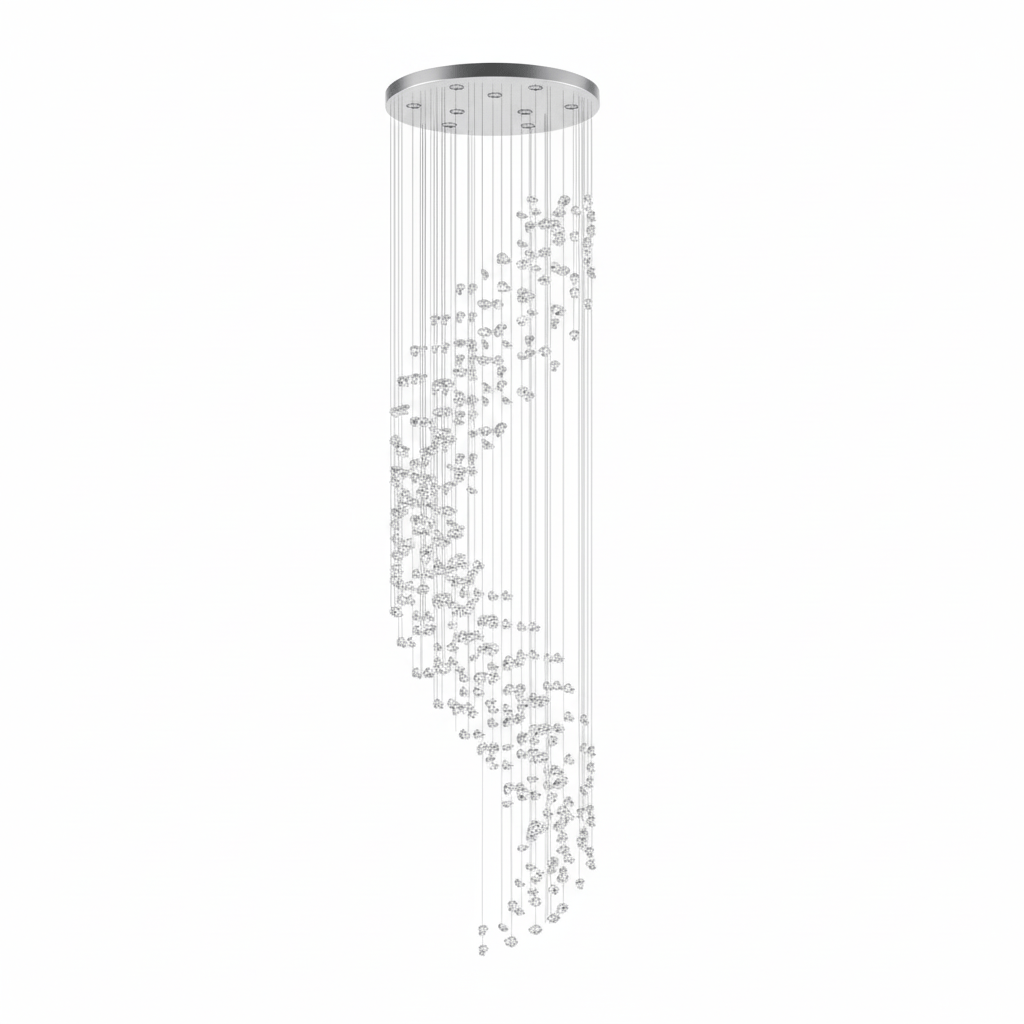 Raw Crystal Customize Chandelier