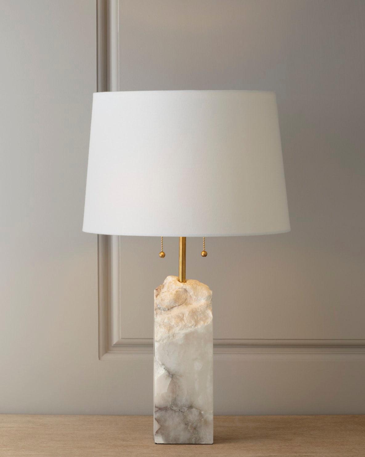 Raw Alabaster Accent lamp Table Lamp