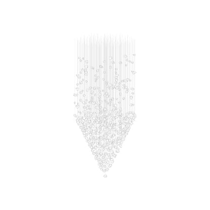 Raw Crystal Customize Chandelier