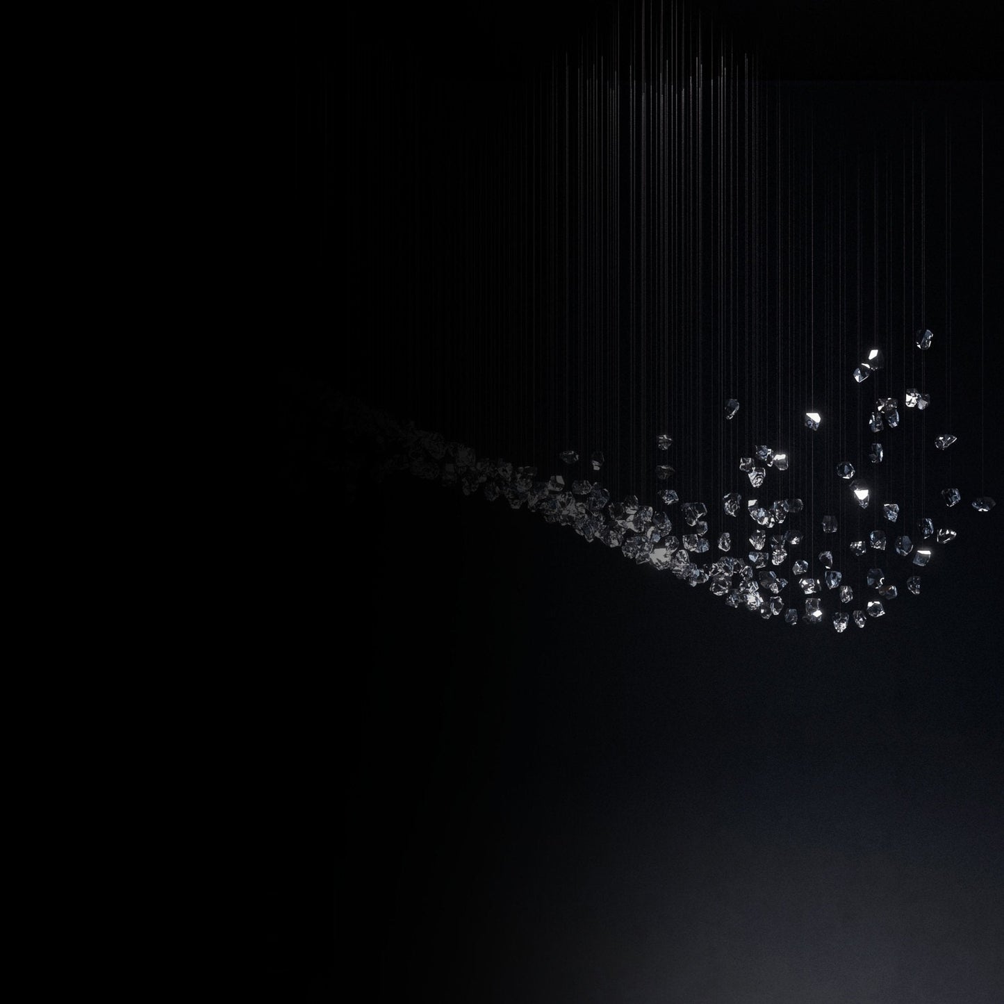 Raw Crystal Customize Chandelier