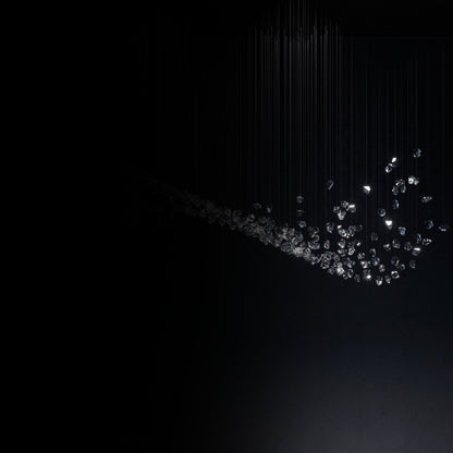 Raw Crystal Customize Chandelier