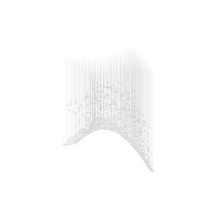 Raw Crystal Customize Chandelier