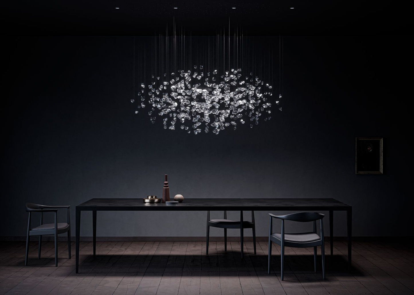 Raw Crystal Customize Chandelier