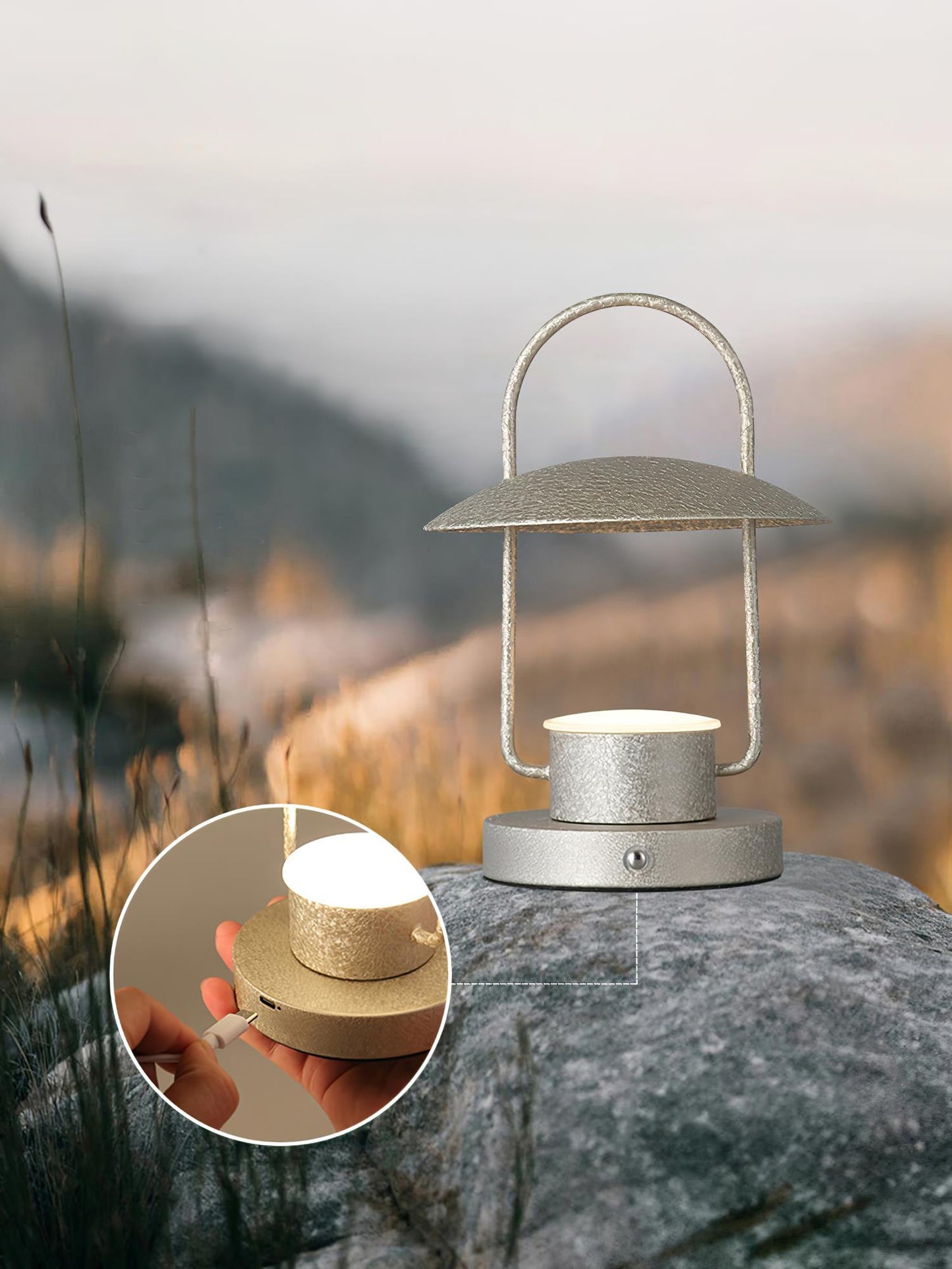 Ray Portable Built-in Battery Side table lamp Table Lamp