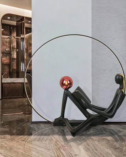 Reader Sculpture Ambient Floor Lamp Floor Lamp