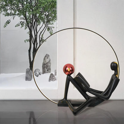 Reader Sculpture Ambient Floor Lamp Floor Lamp