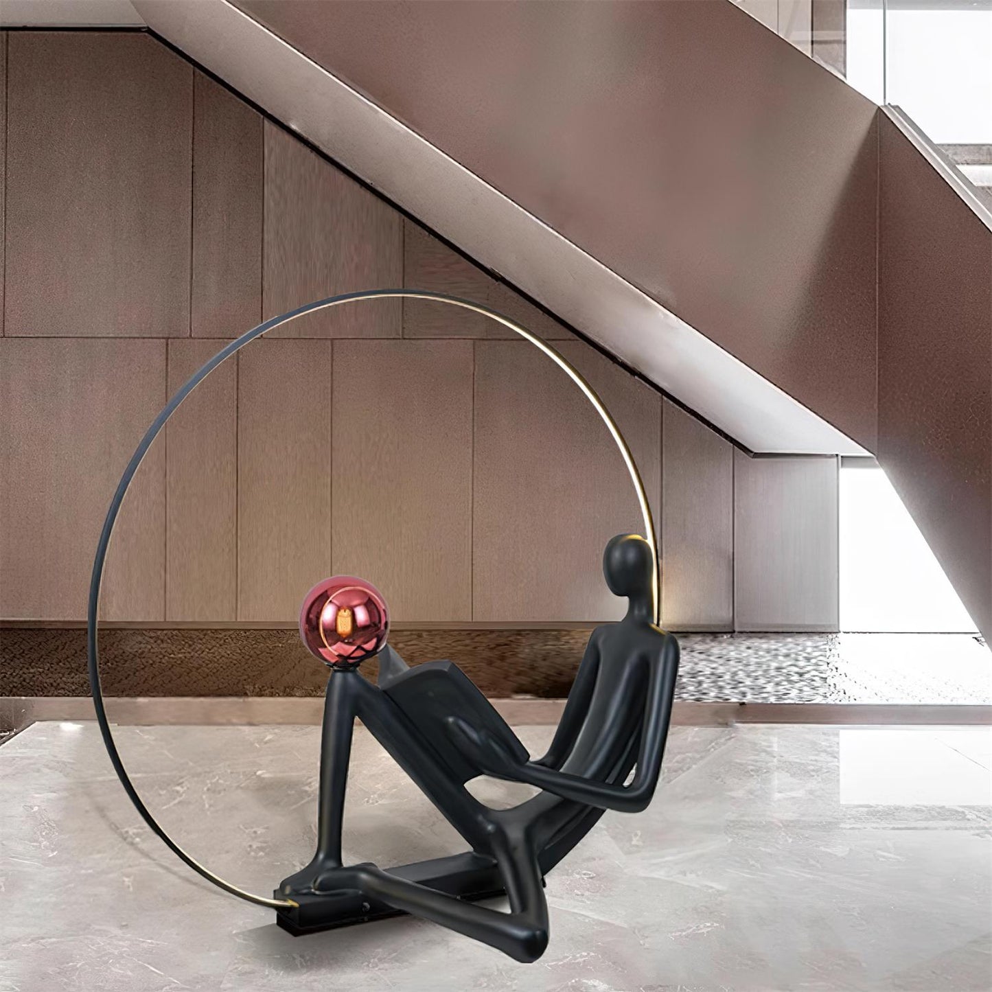 Reader Sculpture Ambient Floor Lamp Floor Lamp