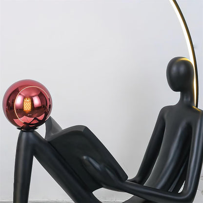 Reader Sculpture Ambient Floor Lamp Floor Lamp