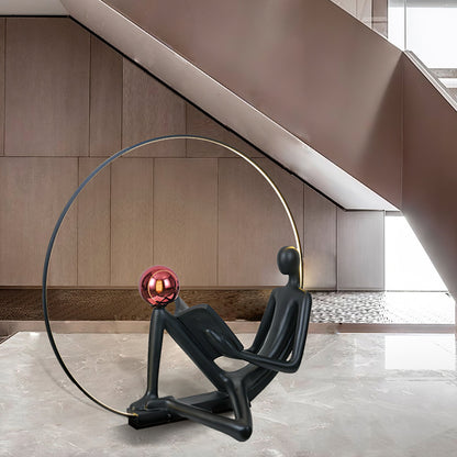 Reader Sculpture Ambient Floor Lamp Floor Lamp