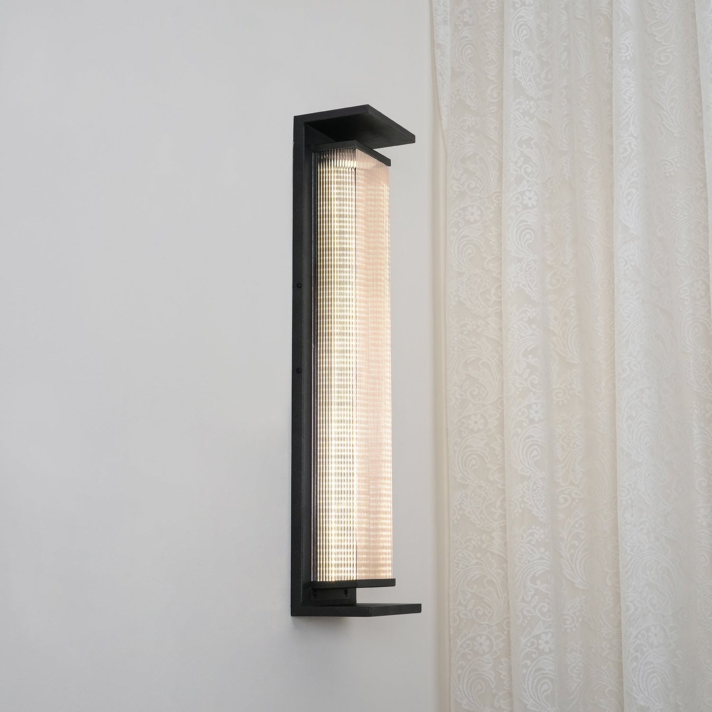 Rectangular Box Outdoor Sconce Wall Lamp