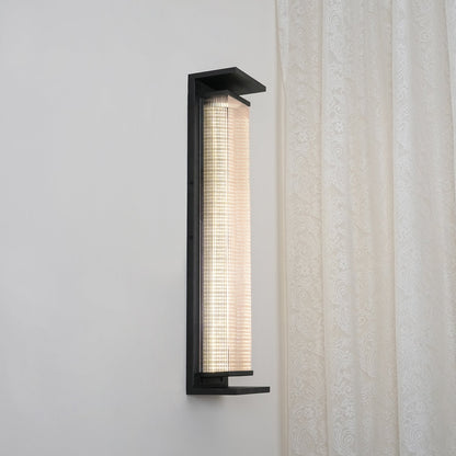 Rectangular Box Outdoor Sconce Wall Lamp