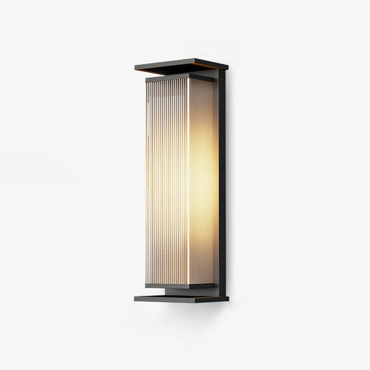 Rectangular Box Outdoor Sconce Wall Lamp