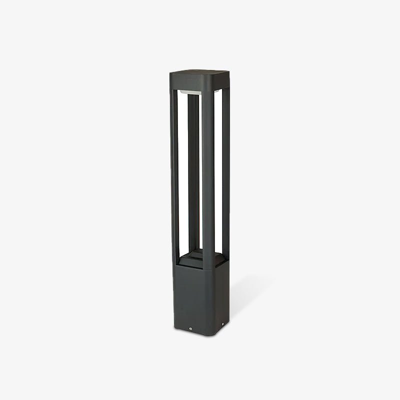 Rectangular Column Garden Exterior light fixture Outdoor Light