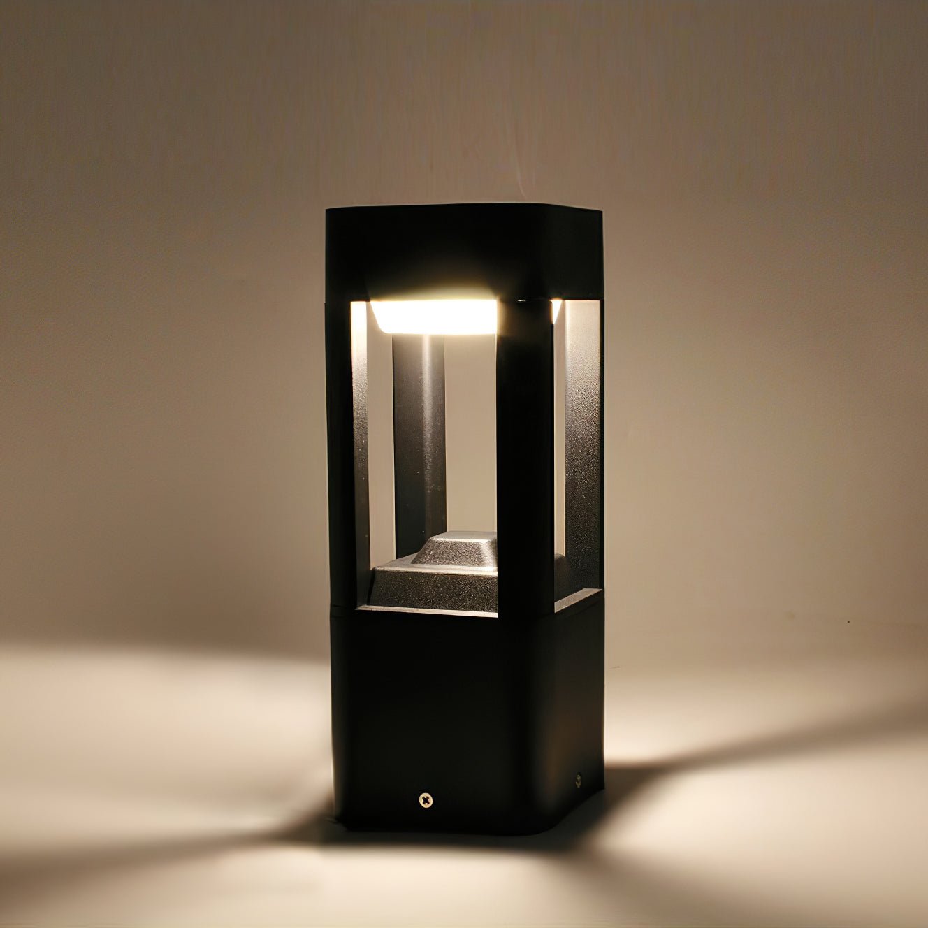 Rectangular Column Garden Exterior light fixture Outdoor Light