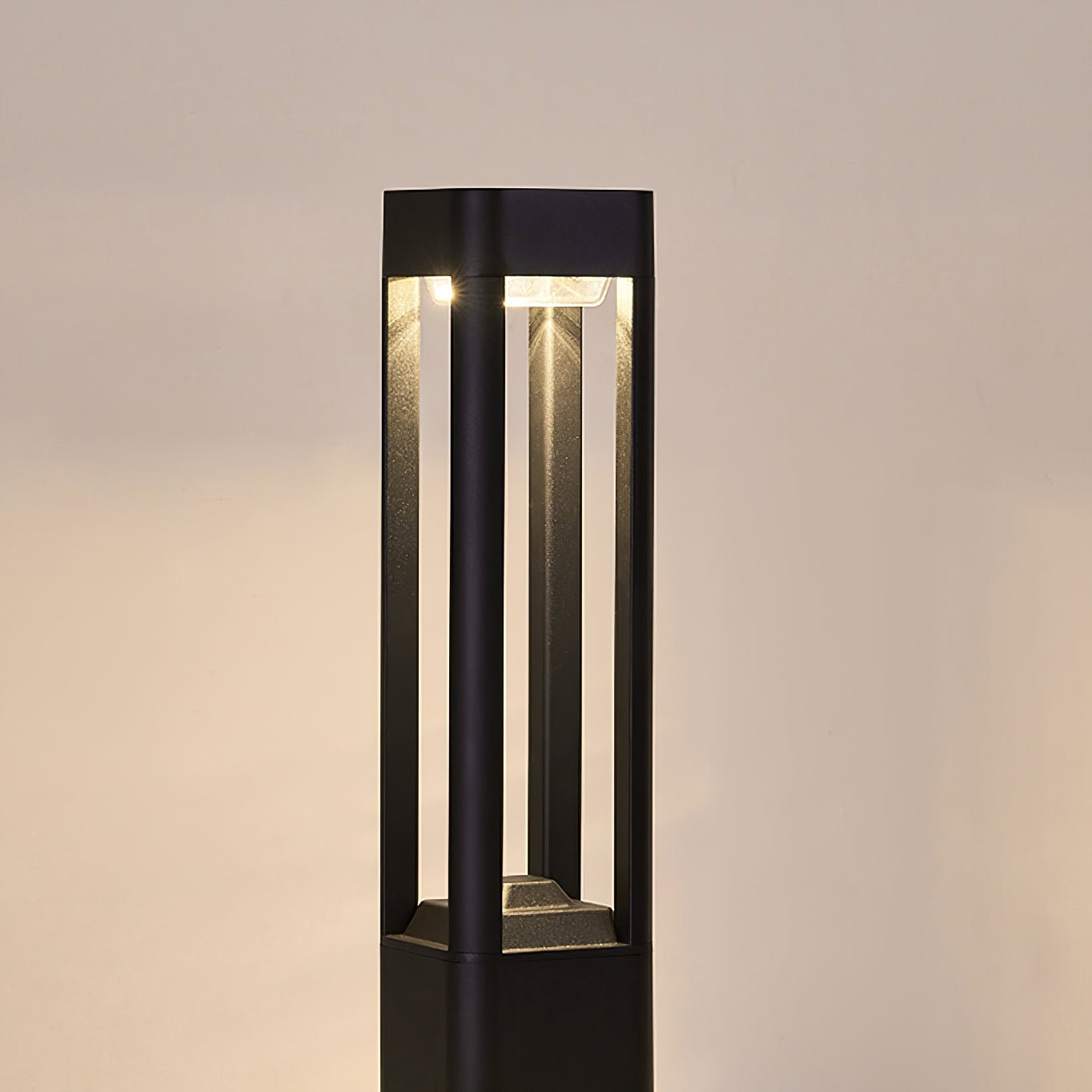 Rectangular Column Garden Exterior light fixture Outdoor Light