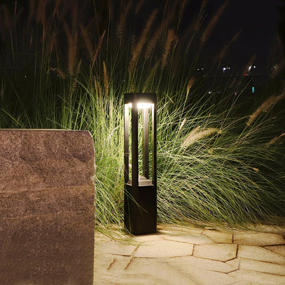 Rectangular Column Garden Exterior light fixture Outdoor Light