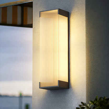 Rectangular Outdoor Lamp bracket Wall Light