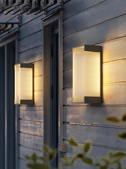 Rectangular Outdoor Lamp bracket Wall Light