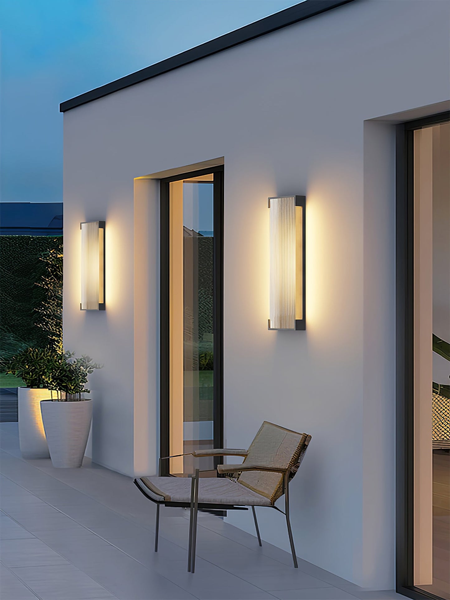 Rectangular Outdoor Lamp bracket Wall Light